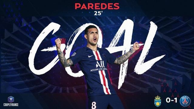 尼斯客场战平圣日耳曼,保持不败纪录