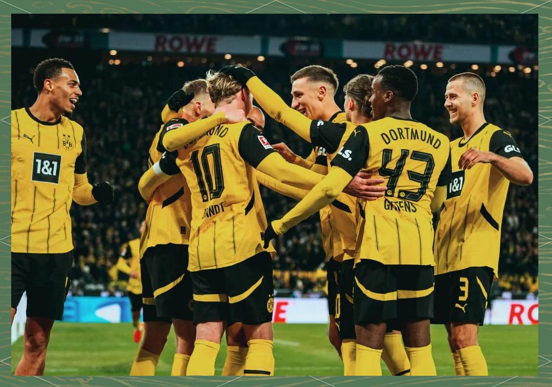 多特蒙德客场2比0拜仁