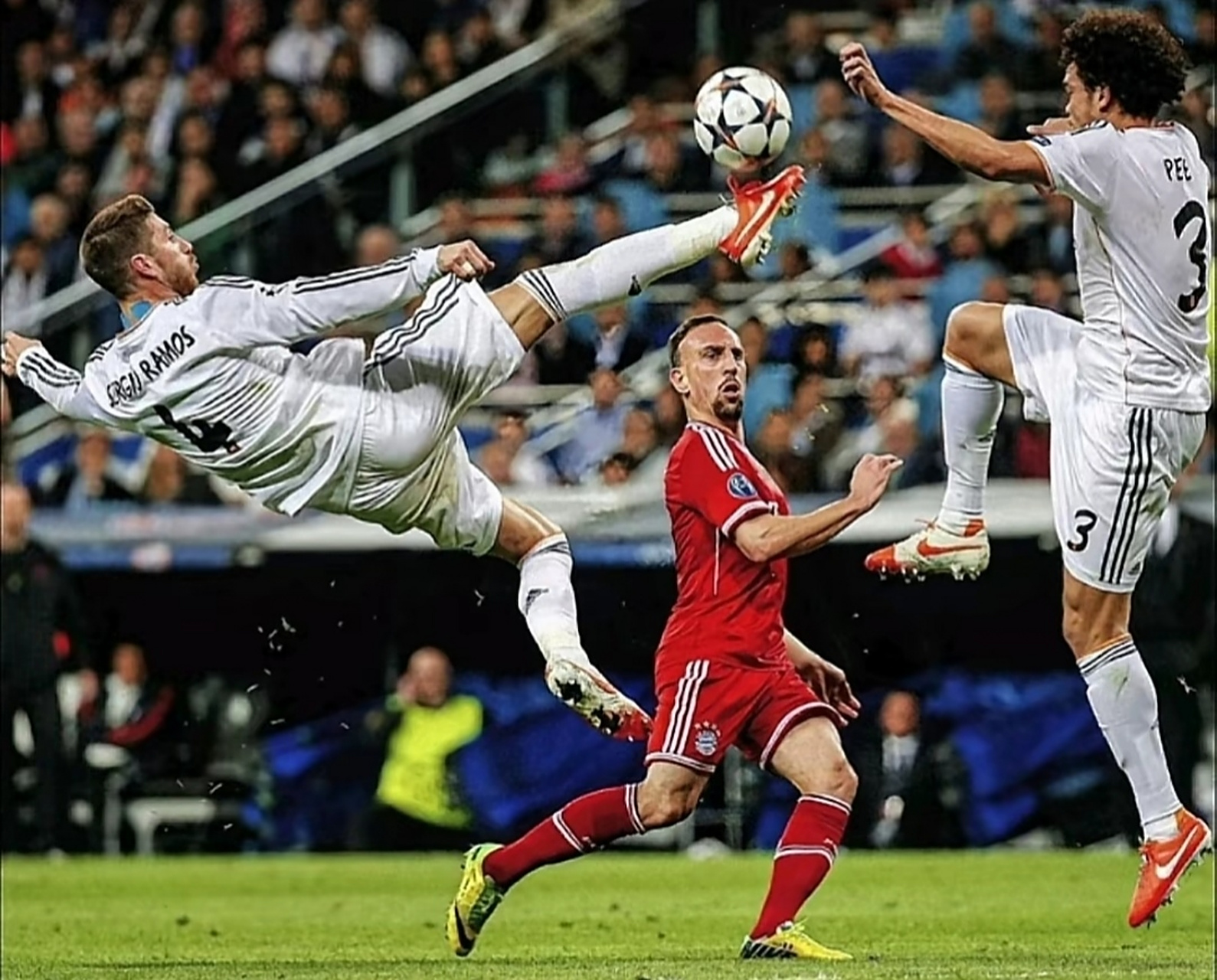 足球明星的比赛